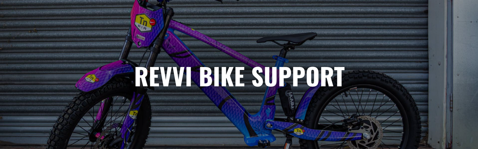 Revvi Bike Support Hub Banner