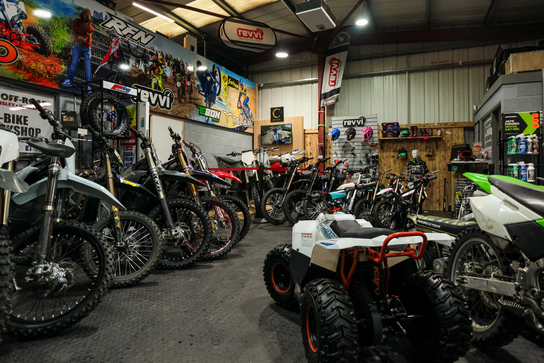Go Off Road Barnsley USA – Sur Ron Showroom Interior Poway CA